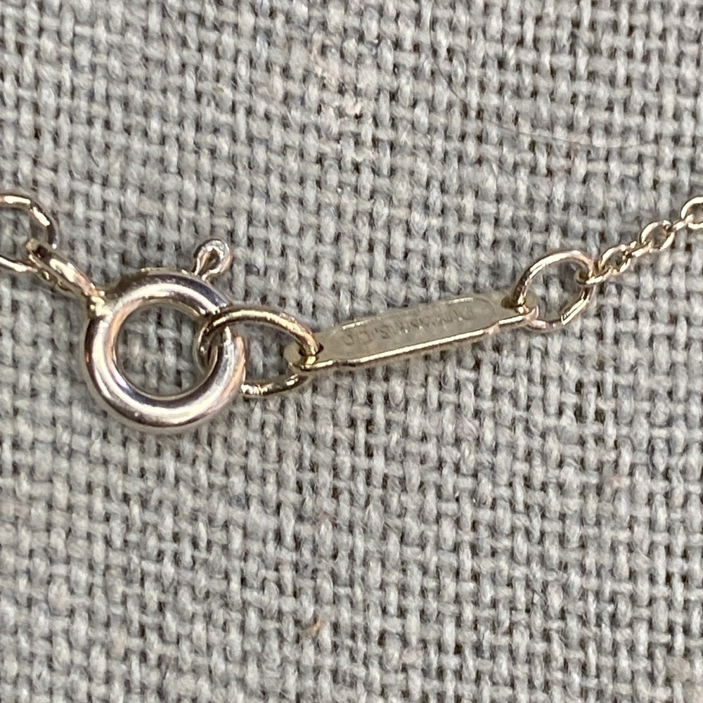 Tiffany&Co. Bow Pendant Necklace in Sterling Silver (16in) - Picture 6 of 6